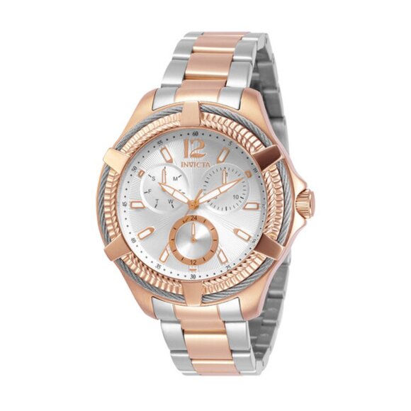 $795 MSRP- Invicta Bolt Quartz Silver Dial Two-tone Ladies Watch main image 7